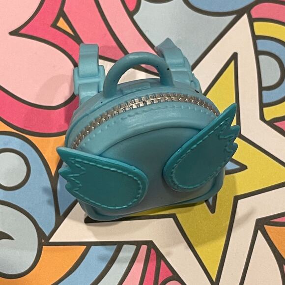 Bratz Doll Hello my name is Cloe blue angel wings backpack Tiny Treasures - Picture 2 of 4